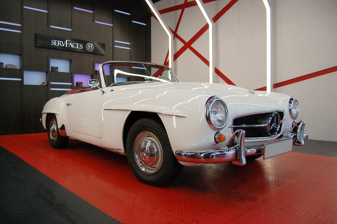 Mercedes SL 190 реставрация Mercedes SL 190 реставрация
