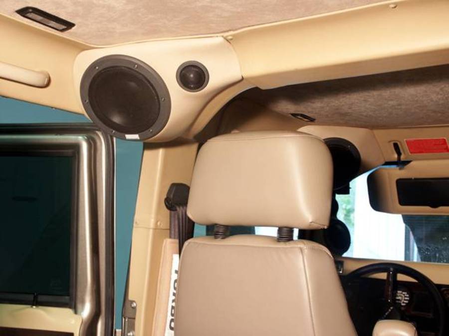 Перетяжка салона HUMMER H Перетяжка салона HUMMER H
