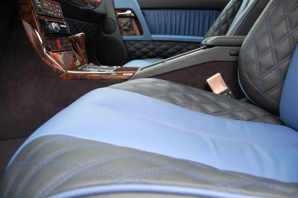 Перетяжка салона Mercedes SL 500 Перетяжка салона Mercedes SL 500