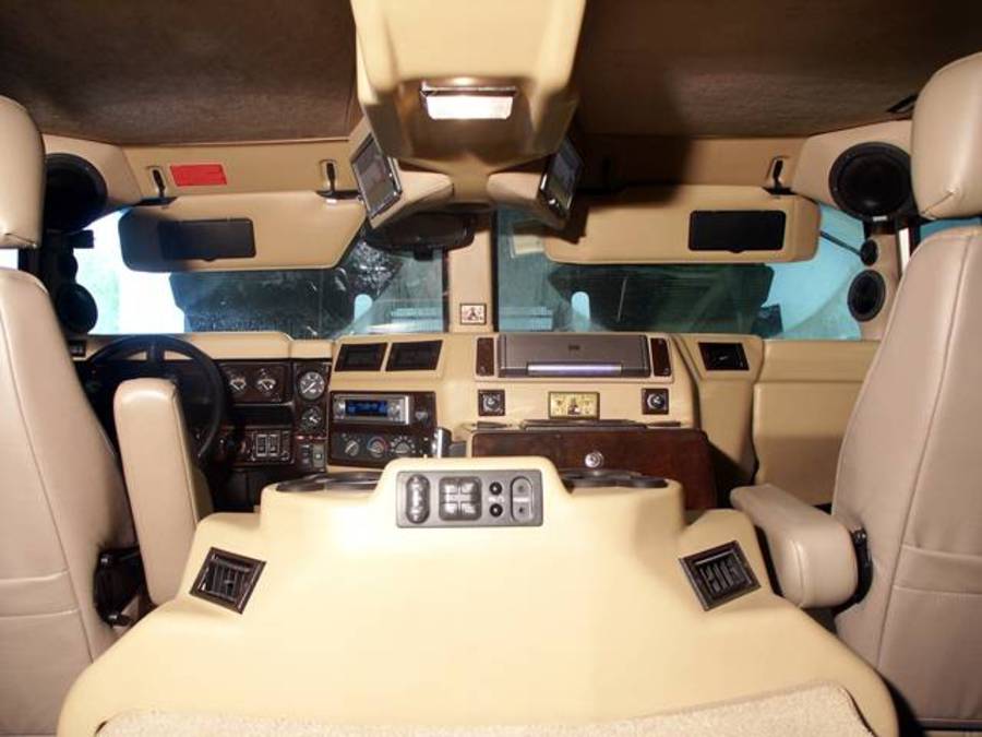 Перетяжка салона HUMMER H Перетяжка салона HUMMER H
