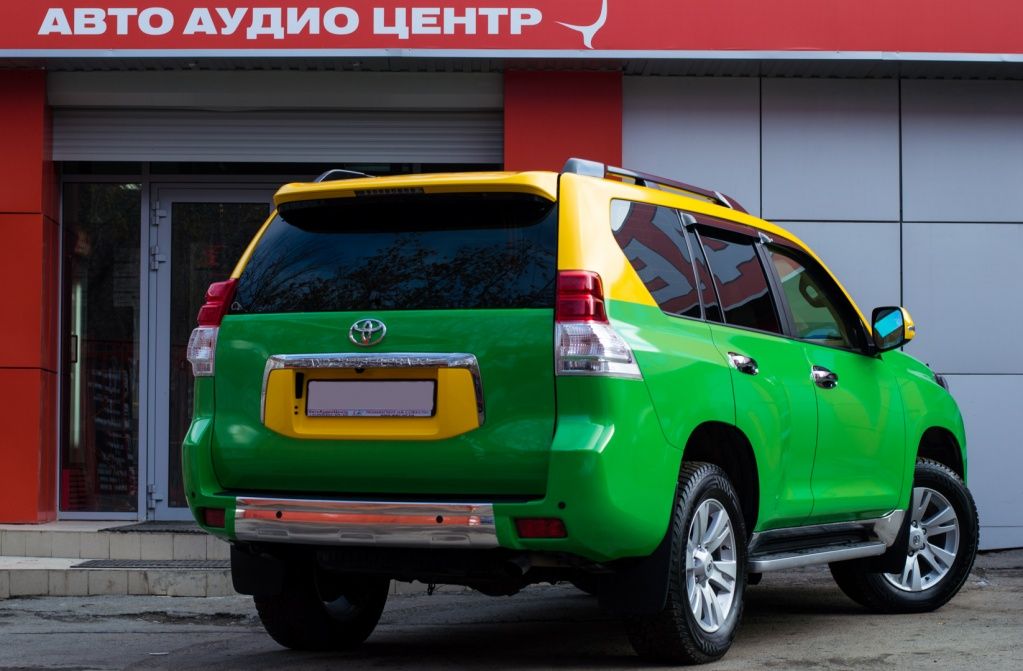 Тонирование Toyota Prado Тонирование Toyota Prado