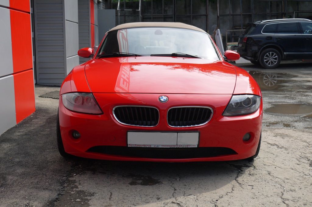 Перетяжка салона BMW Z4 Перетяжка салона BMW Z4