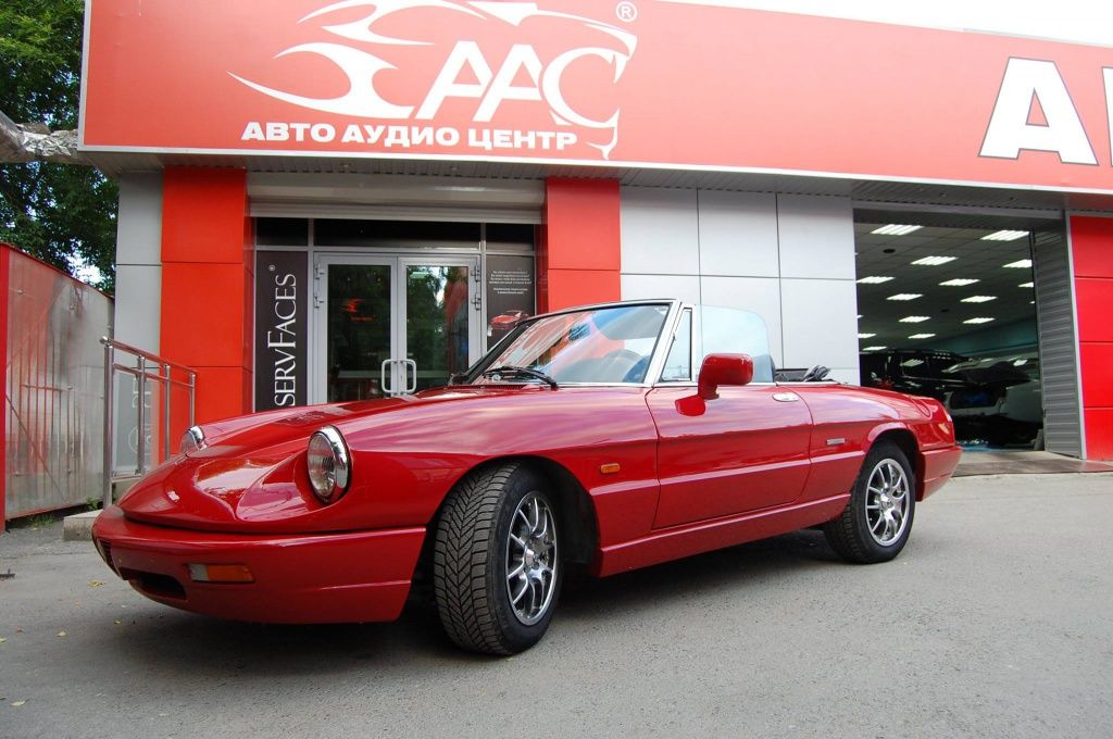 Реставрация Alfa Romeo Spider Реставрация Alfa Romeo Spider